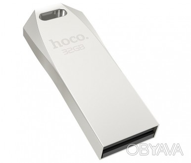 Описание Флешки HOCO USB UD4 32GB, серебристой
Флешка HOCO USB UD4 32GB - это ле. . фото 1