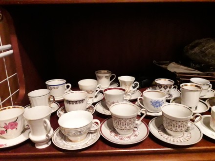 Продам коллекцию чашек, 37 комплектов кофейных чашек для коллекционера( чашки с . . фото 4