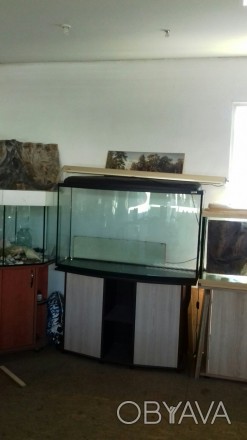 Продам польский аквариум Акваэль( аквариум, крышу, поддон, тумба) тел. 098087401. . фото 1