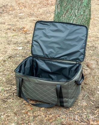 Довольно вместительная сумка от компании Fisher
Сумка выполнена из прочной рюкза. . фото 1