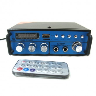 Усилитель звука UKC SN 666 BT с караоке и Bluetooth
Усилитель – основной э. . фото 2
