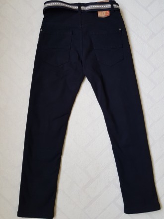 Котоновые утепленные брюки для мальчика классического покроя.
Ткань с антистатич. . фото 5