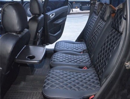 Чехлы в салон автомобиля ГАЗ Газель (GAZ Gazelle) 1+2 на передние сидения, модел. . фото 3