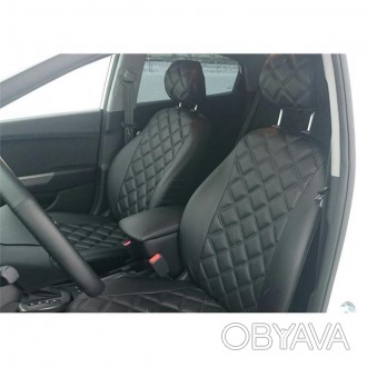 Чехлы в салон автомобиля ГАЗ Газель (GAZ Gazelle) 1+2 на передние сидения, модел. . фото 1