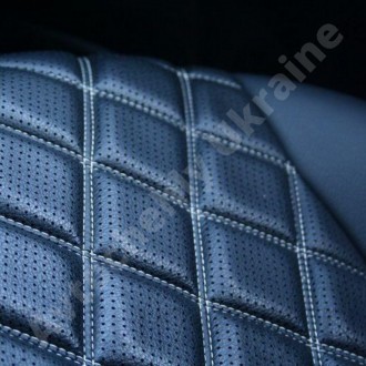 Чехлы в салон автомобиля Форд Фьюжн (Ford Fusion) модельные Премиум Ромб из экок. . фото 4