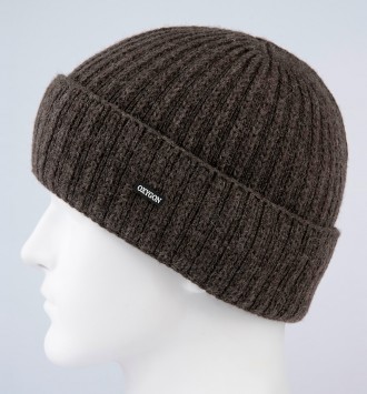 Модель: Zima Frost
Описание модели: Классическая шапка крупной вязки для холодно. . фото 4