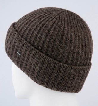 Модель: Zima Frost
Описание модели: Классическая шапка крупной вязки для холодно. . фото 3