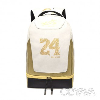 Рюкзак спортивный Kobe Bryant 24 White + Gold 25-35L
. . фото 1