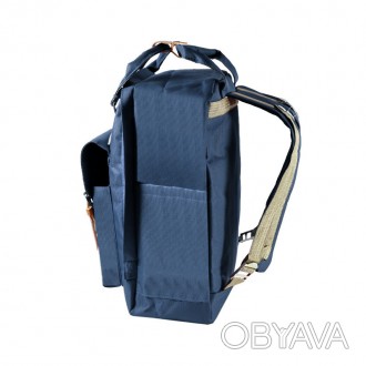 Школьный рюкзак с USB Lesko SM-04 Dark Blue 20-35L. . фото 1