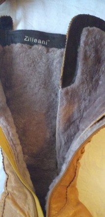Сапоги женские коричневые зимние с теплым мехом, размер 38. . фото 8