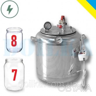 
Автоклав бытовой для консервирования "А8 electro" (Универсальный) Укрпромтех
 
. . фото 1