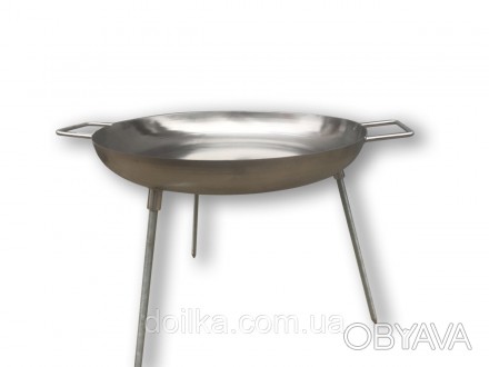 Сковорода (Диск) для пикника из нержавеющей стали (45 см.) Укрпромтех
Диск для п. . фото 1