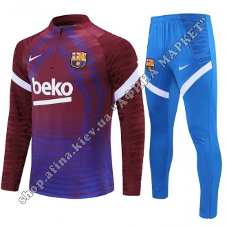 Купить футбольный костюм для мальчика Барселона 2021-2022 Nike в Киеве. ☎Viber 0. . фото 2