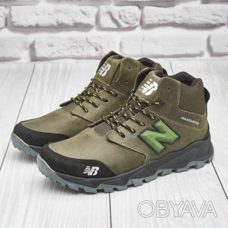 Мужские зимние кожаные ботинки New Balance model-NB1 
размеры 40,41,42,43,44,45
. . фото 1