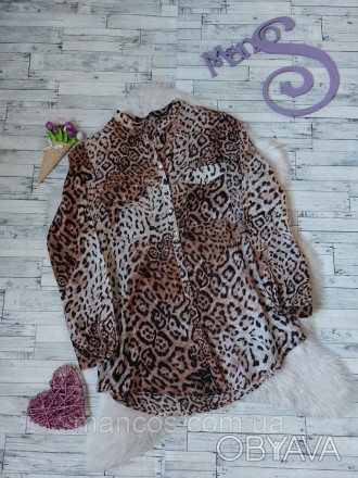 Рубашка Zara basic леопардовая женская
в идеальном состоянии
Размер 46(М)
Замеры. . фото 1