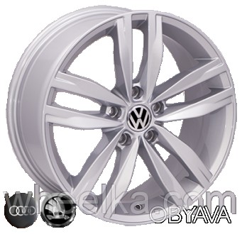 Диски литые R17 PCD5x112 на Skoda, Seat, Audi, VW, Mercedes, BMW ALLANTE 5037 S . . фото 1