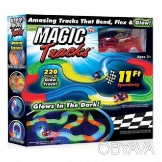 Трасса Magic Tracks 220 – отличный гоночный трек для ребёнка! Трасса Magic Track. . фото 1