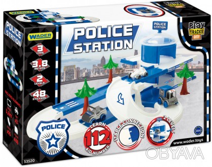Детский игровой набор полиция Play Track City — это тематический набор из серии . . фото 1