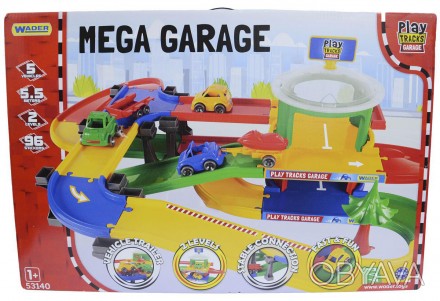 Play Tracks Garage - гараж с трассой - это фантастическая игрушка для самых мале. . фото 1