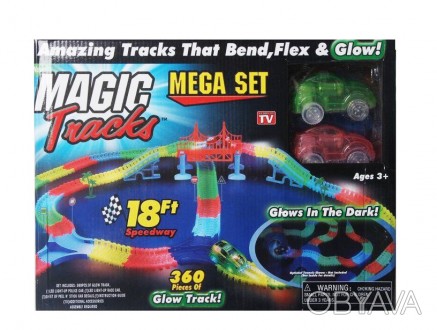 Автотрек "Magic Track"
Светящийся трек MAGIC — трасса, которая подарит малышам м. . фото 1