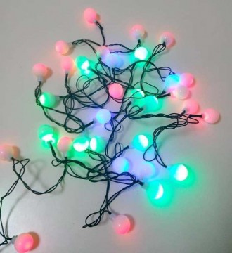 Новогодняя светодиодная гирлянда BTB LED 40P T4 Multi шарики. Львов. фото 1 Новогодняя светодиодная гирлянда BTB LED 40P T4 Multi шарики. Львов. фото 1