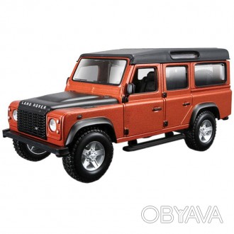Модель машинки Land Rover Defender 110 Orange 1:32 Bburago OL32869