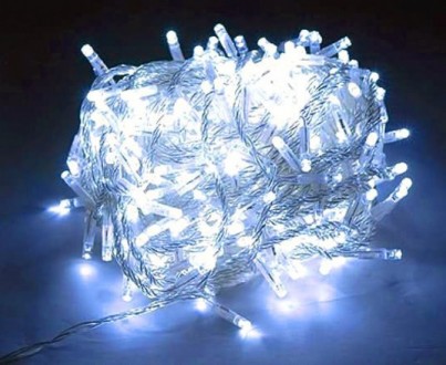Гирлянда светодиодная Mine LED 100 Белый (hub_o856e3/110951). Львів. фото 1 Гирлянда светодиодная Mine LED 100 Белый (hub_o856e3/110951). Львів. фото 1
