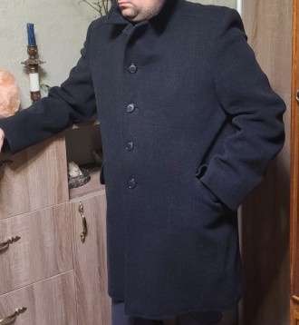 Продам мужское пальто темно-серого цвета в хорошем состоянии, не затертое. Тепло. . фото 3