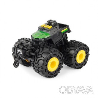Игрушечный трактор John Deere Kids Monster Treads с большими колесами в ассорт.