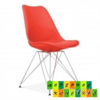 Более удобным для долгого сидения поможет сделать стул Eames мягкая подушка из т. . фото 1