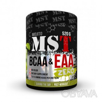  MST Nutrition BCAA & EAA Zero для восстановления, набора мышечной массы, повыше. . фото 1