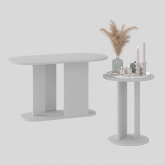 Комплект столиков от мебельной фабрики WOSCO необычный элемент интерьера вашего . . фото 2