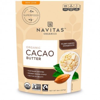 Органическое масло какао Навитас Органик Navitas Organics предназначено для приг. . фото 2