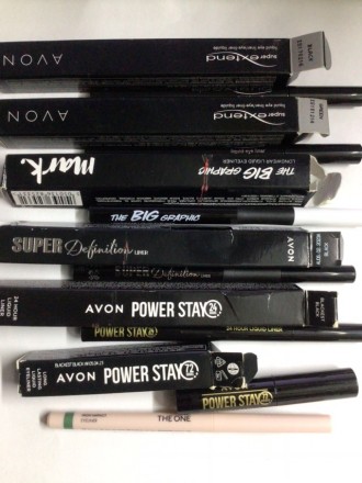 Подводки под глаза цветные и карандаши для глаз Avon. Сумы. фото 1