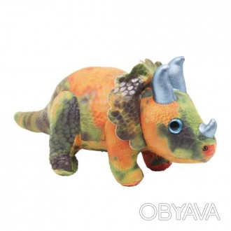 Милая игрушка динозавра "Трицератопс" станет отличным подарком ребенку. Мягкая и. . фото 1