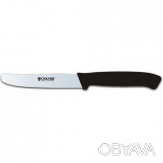Нож кухонный L11cm Oskard NK038 черная ручка