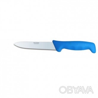 Нож кухонный L15cm Polkars 39 с синей ручкой