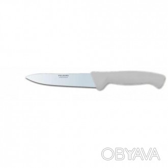 Нож кухонный L125mm Polkars 40 с белой ручкой