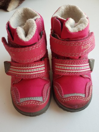 Детские зимние ботинки, 20 размер. По стельке 12.5 см.
Верх - комбинация замши . . фото 3