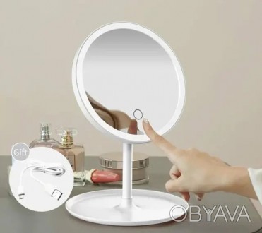 Косметическое зеркало с подсветкой идеально подойдет для нанесения макияжа, брит. . фото 1