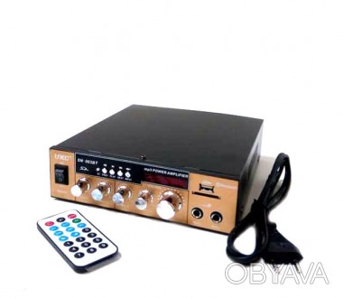 Усилитель звука UKC SN 003 BT с радио и BluetoothУсилитель звука c bluetooth AMP. . фото 1