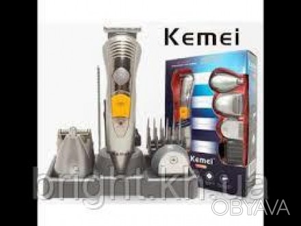 Мужская машинка для стрижки волос головы Kemei KM 580-A Триммер мужской
Аккумуля. . фото 1