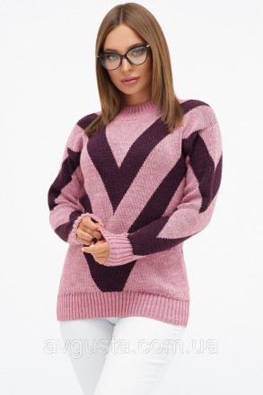 Вязаный женский свитер.
Размер универсальный 42-46.
Состав - 50% шерсть 50% акри. . фото 2
