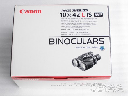 Продам бинокль Canon 10х42L IS WP.Бинокль с 10 кратным  увеличением,полностью во. . фото 1