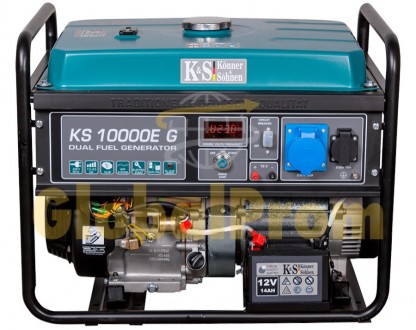 Газобензиновый генератор Könner & Söhnen KS 10000E G. Харьков. фото 1 Газобензиновый генератор Könner & Söhnen KS 10000E G. Харьков. фото 1