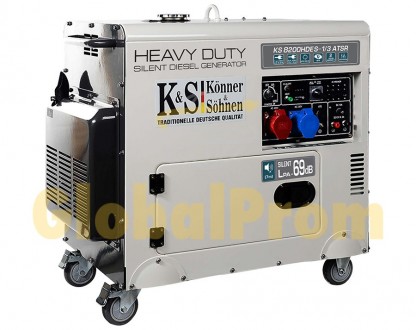 Дизельный генератор Könner & Söhnen KS 8200HDES-1/3 ATSR. Харьков. фото 1 Дизельный генератор Könner & Söhnen KS 8200HDES-1/3 ATSR. Харьков. фото 1