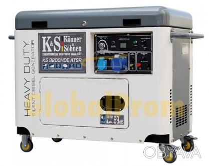 
О товаре 
Дизельный генератор Könner & Söhnen KS 9200HDE ATSR
Генератор – это о. . фото 1