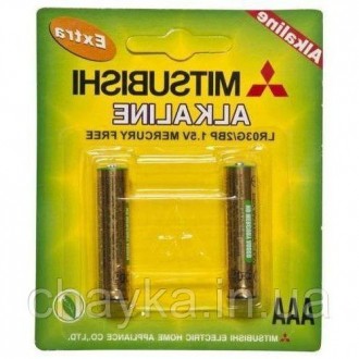 Батарейка щелочная MITSUBISHI 1.5V AAA/LR03 - обеспечивает питание устройств со . . фото 4