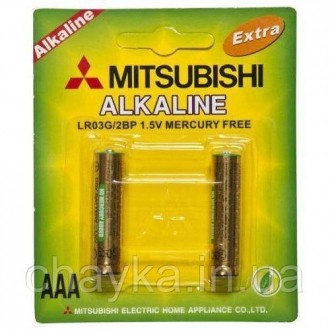Батарейка щелочная MITSUBISHI 1.5V AAA/LR03 - обеспечивает питание устройств со . . фото 3