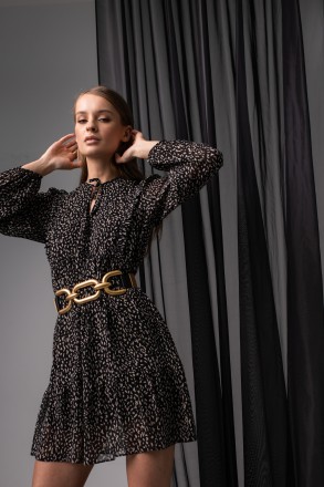 Женское платье Stimma Маврика. Это стильное платье с принтом станет превосходной. . фото 5